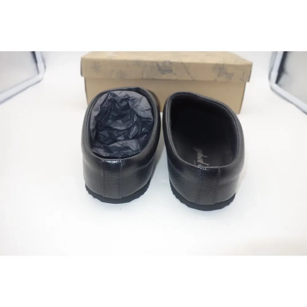 NEW Free People Black Cambria Footbed Clogs Women's 36 US Size 6 FP Collection